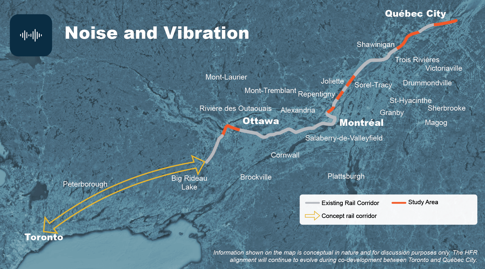 Noise and Vibration map